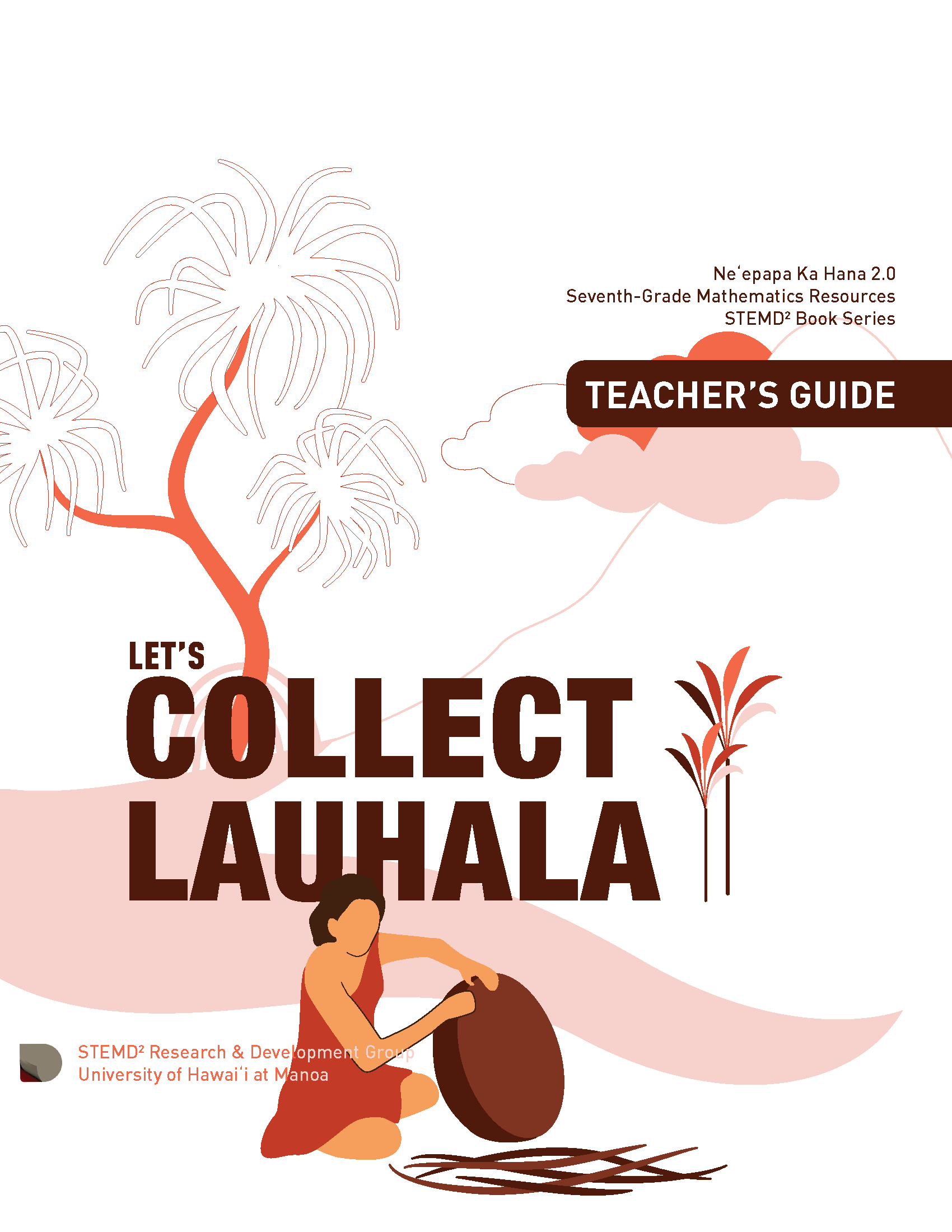 Cover of the let's collect lauhala teacher book